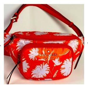 Kate Spade floral fanny pack